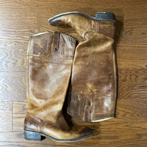 Frye Distressed Tall Boots